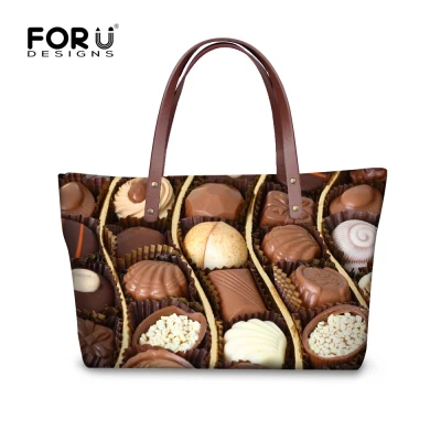 Women Famous Brand Handbags Vintage Messenger Bag Chocolate Printed Women Famous Brand Handbags Vintage Messenger Bag Chocolate Printed Large Capacity Shoulder Lady Casual Tote Bolsas Mujer In Top Handle Bags From