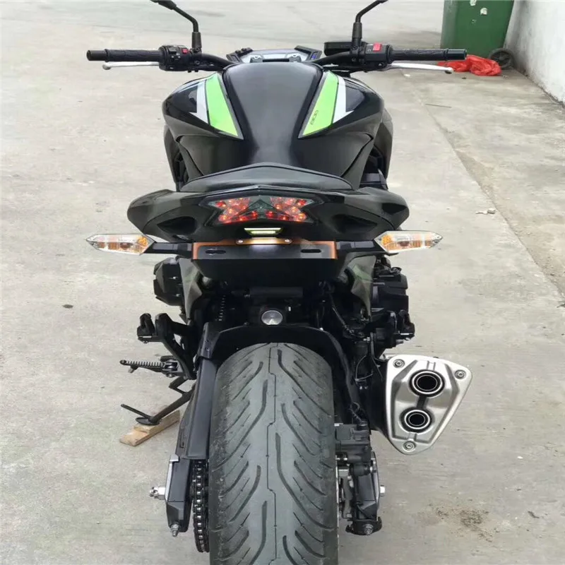 Держатель номерного знака мотоцикла Z800 задний кронштейн для Kawasaki 2013 2017 14 15 16