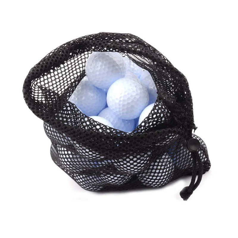 Outdoor Sports Golf Ball Nylon Mesh Nets Bag Pouch Golf Tennis Hold up