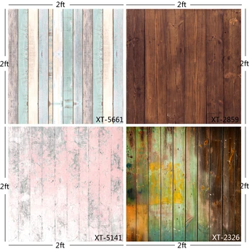 

HUAYI pink Wooden Backdrop small size 60x60cm Baby photo props Backgrounds Photography for Newborn cake studio 4 pieces LW-005
