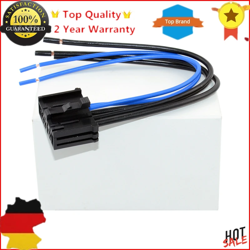 AP02 для Peugeot 206 307 Citroen C3 Xsara проводка резистора жгутовый разъем ремонт pigtail 6450.JP