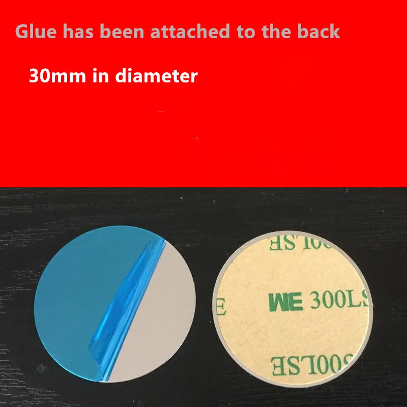 5 шт./лот металлическая пластина-диск, железный лист для магнитного мобильного телефона, держатель для магнитного автомобильного телефона