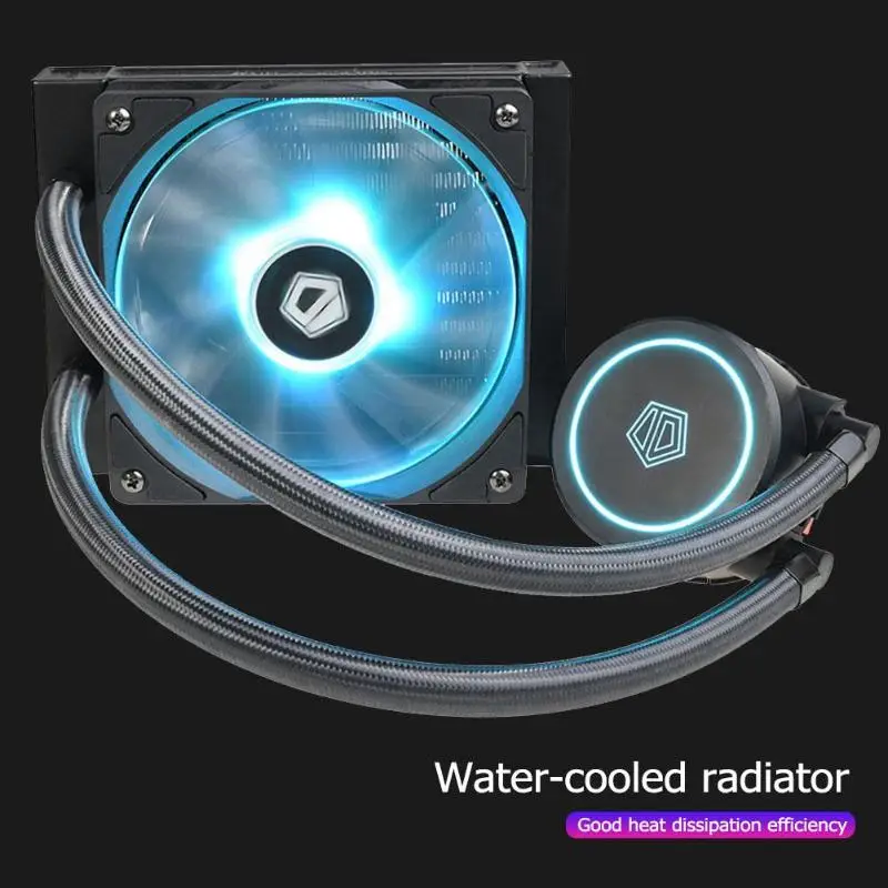 IDCOOLING AURAFLOW X 120 cpu вентилятор жидкостный охладитель воды для Intel/AMD
