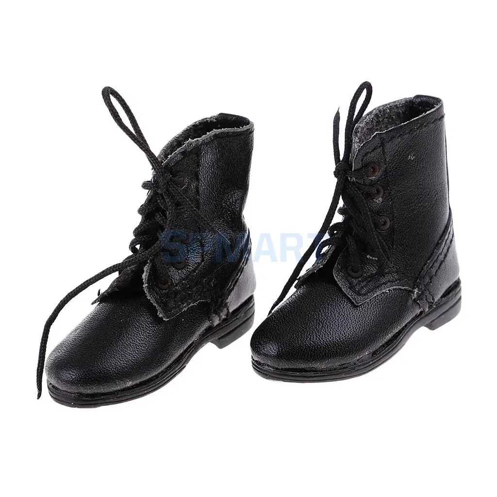 MagiDeal 1/6 Scale Men`s PVC Boots Shoes for 12 Inch Male Action Figure Soldier Body Clothing Accessories Toys 4Kinds