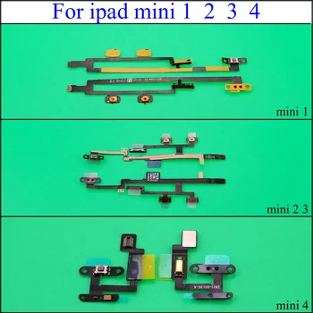 

YuXi Power On Off Button Volume Switch Control Flex Cable Ribbon For iPad Mini 1 2 3 4 Replacement Parts