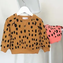 BBK 2016 Bobo Choses Sweatshirts Add Wool Cloth Hoodies autumn baby boys hoodies cotton Clothing Full Of grain Leopard kids coat