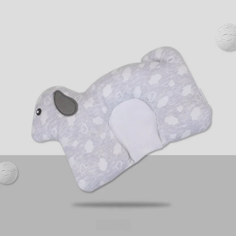 grey dog Подушка с рисунком собаки для ребенка, для младенцев, для шеи, защита, подушка, анти плоская голова, детская подушка, дышащая, детская защита, подголовник, декор для комнаты - Цвет: grey dog