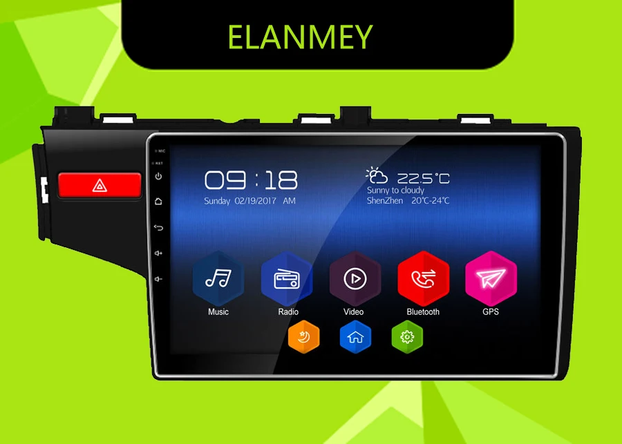 Clearance Elanmey GPS 8-Core Bluetooth stereo android 8.1.0 car multimedia player for HONDA JAZZ FIT 2014 multimedia radio no DVD Player 0 Clearance Elanmey GPS 8-Core Bluetooth stereo android 8.1.0 car multimedia player for HONDA JAZZ FIT 2014 multimedia radio no DVD Player 0