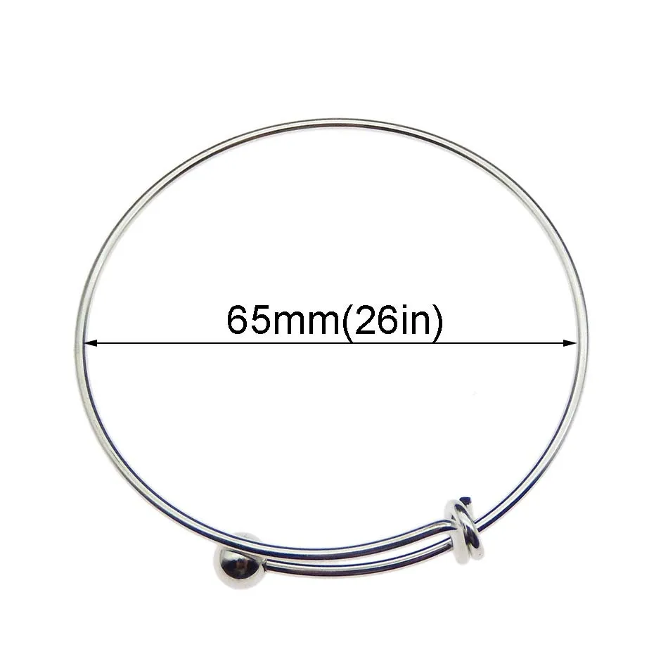 The 10pcs Fashion Bracelet Provides Stainless Steel Toner with Adjustable Copper Wire Air Bracelets Made of Homemade Jewelry