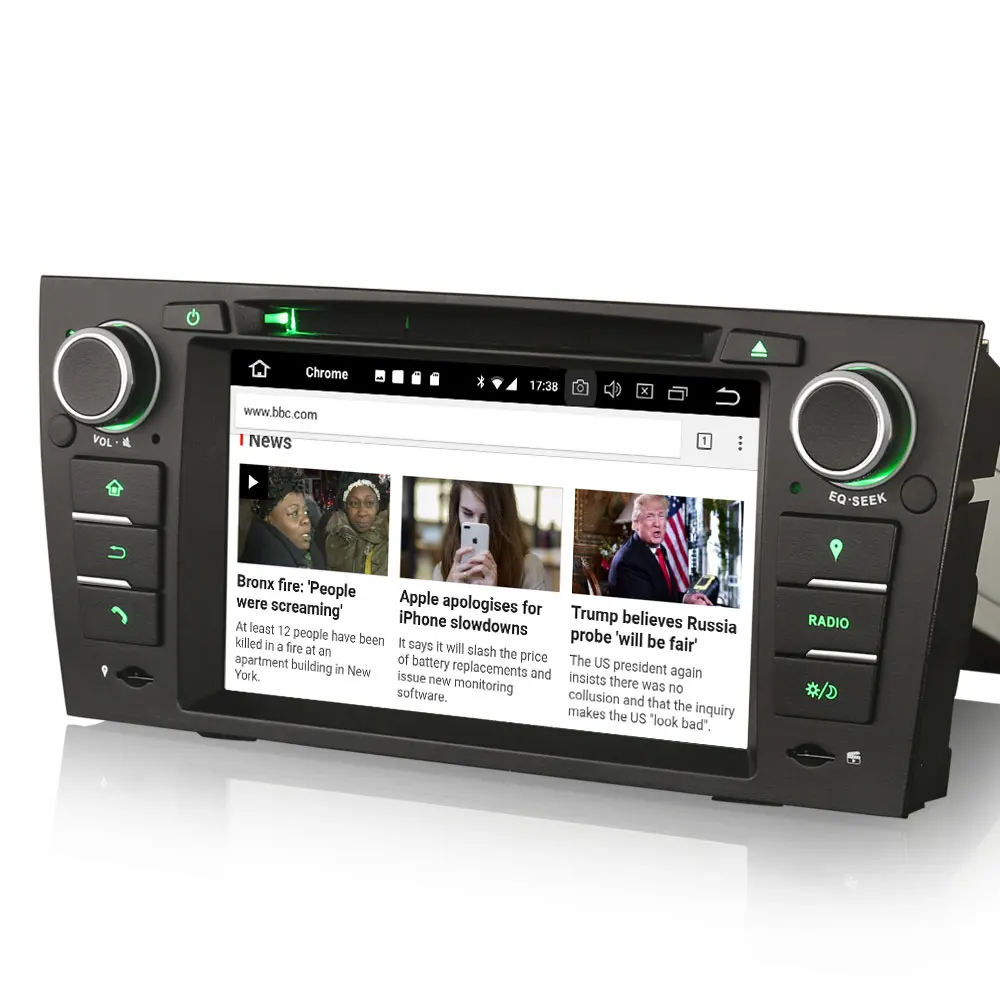 Clearance Erisin ES7867B 7" Android 8.0 Octa core 4G RAM Car DVD GPS Radio DVR DAB+ DVD For BMW 3 Series E90 Saloon/Touring/Coupe 2