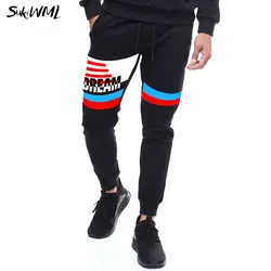 SUKIWML шаровары Для мужчин 2019 Мода Новый Pantalon Homme принт Стиль мужские тренировочные брюки хип-хоп брюки Для мужчин спортивные штаны Размеры M-5XL