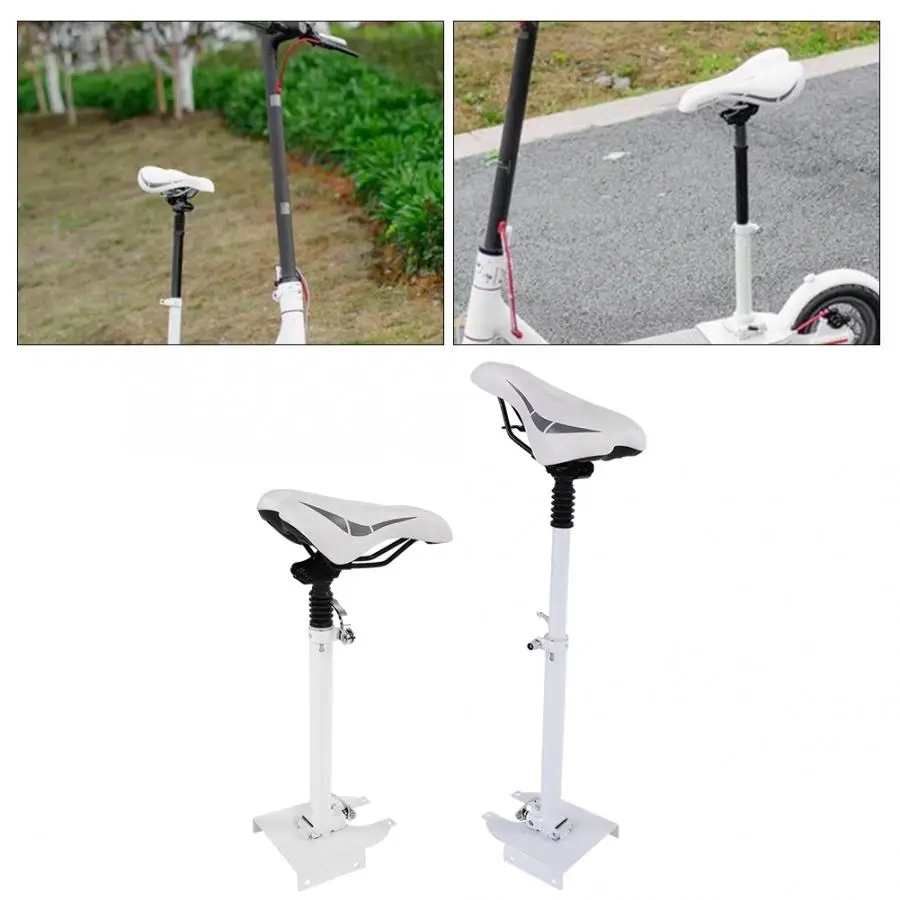 Adjustable Durable Electric Scooter Seat Saddle For for M365 Scooter White For Scooter Accessories And Replacement