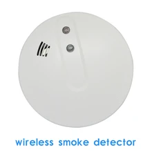 GSM Alarm System Accessories Wireless Smoke sensor Home Security Alarm Fire Control Detector 433MHz NO battery For Free Shipping