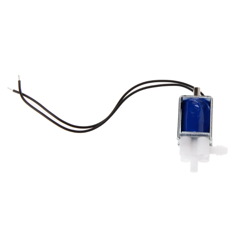 Reinly Water Valve DC5v 6V Two-Position Three-Way Electronic Control Solenoid Exhaust Air Valve 