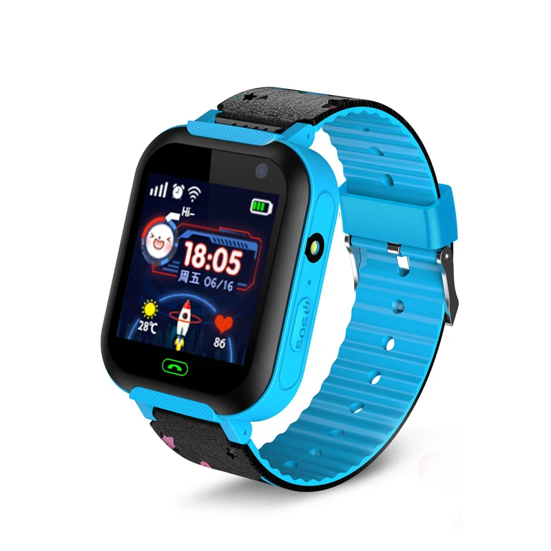 

A25 2018 New GPS Children Smart Watch Waterproof Touch Screen Kids Watch Support SIM Card SOS Call Baby Wristwatch pk S4