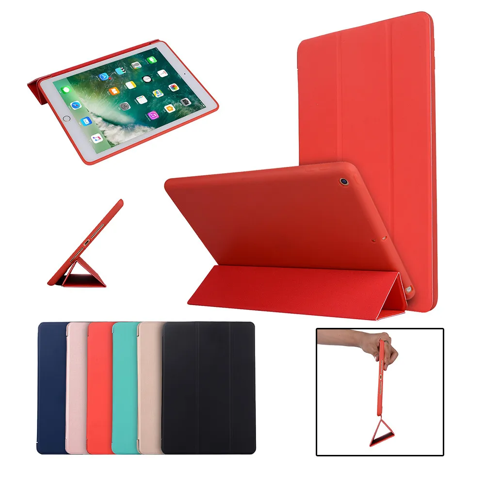Luxury Slim Stand Leather Tablet Case Cover For iPad 9.7 Inch 2018