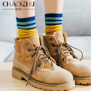

CHAOZHU New Omnipotent Size Tube Loose Striped Top Socks From 8 Years Old Kids to Adult All Fit Good Stretching Amazing Socks