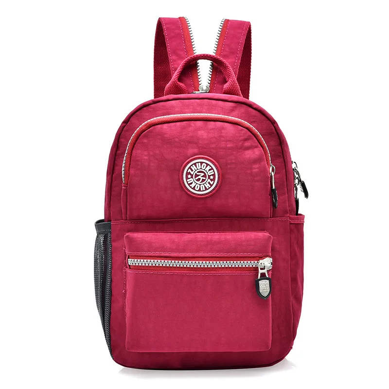 Buy Nylon women mini backpack waterproof ladies double
