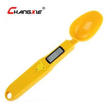 Новая высококачественная портативная ЖК-цифровая кухонная измерительная ложка 500 г/0,1 г грамма электронная ложка, весы Volumn кухонные весы для еды