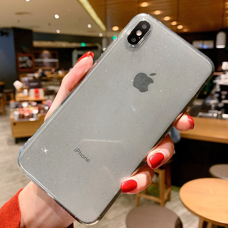 2019 Luxury Brand For Iphone 7 Case Iphone XS Max Case XR 6S 7 8 6 Plus Glitter Diamond Jewelled Back Cover For Iphone X Case