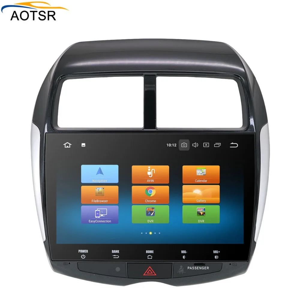 Discount Newest Android8.0 GPS Navi for Mitsubishi ASX RVR 2010+ Outlander sport autoradio navigation head unit multimedia stereo 4Gb Ram 2