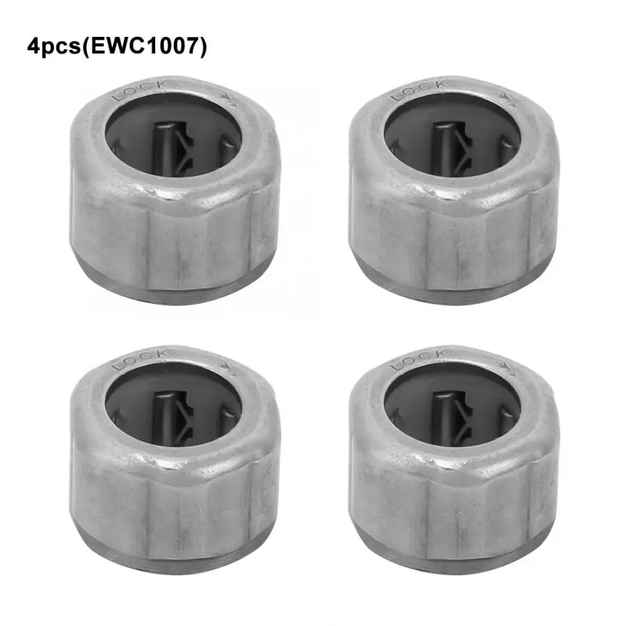 4 шт. EWC1007 Игольчатые роликовые подшипники 10*17*7 мм односторонняя Соединительная муфта подшипник муфта свободного хода подшипник