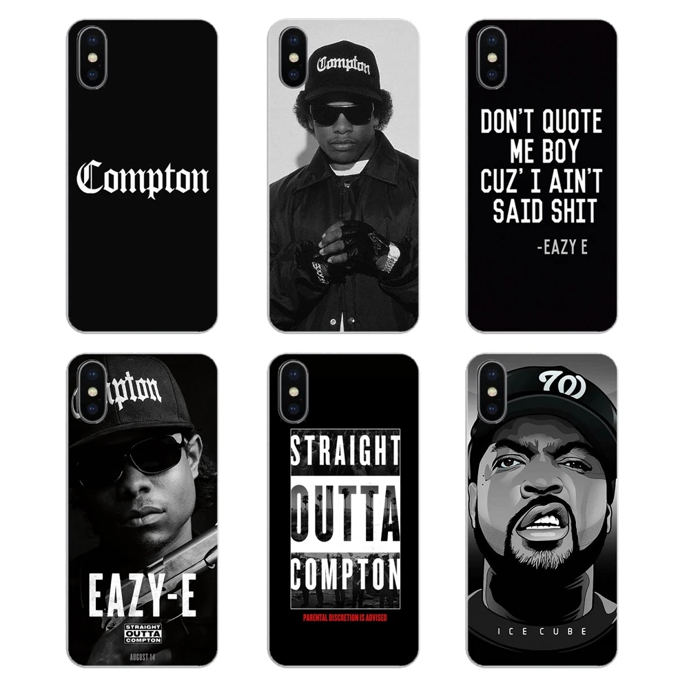 Straight Outta Compton NWA Art Poster Silicone Phone Case Covers For Xiaomi Redmi 4X S2 3S Note 3 4 5 6 6A Por Pocophone F1 Mi |