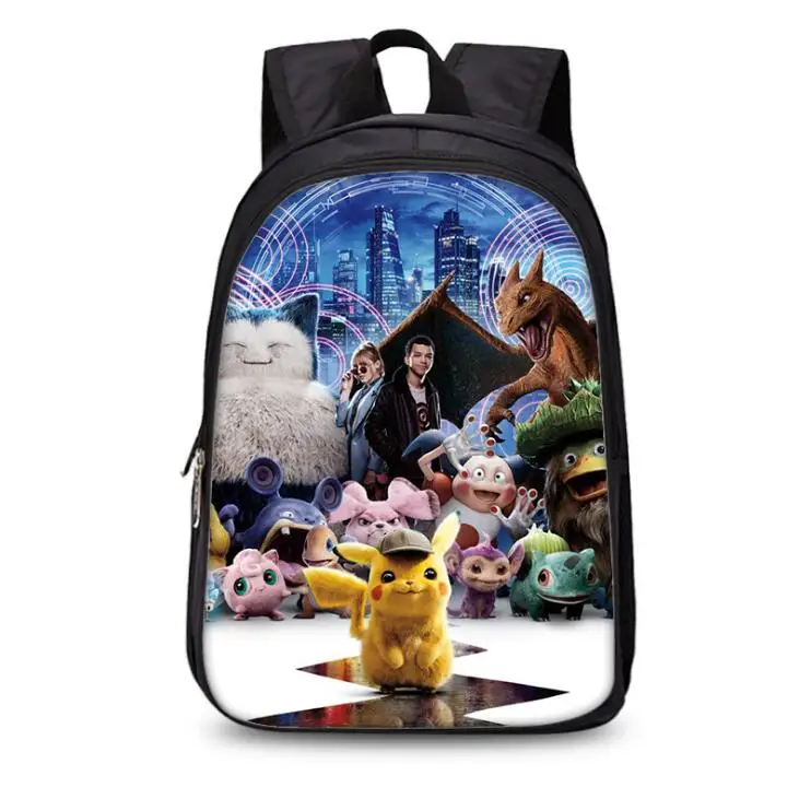 Рюкзак Pokemon для мальчиков и девочек, школьные сумки, Детский рюкзак Пикачу для подростков, Детские Подарочные школьные сумки Mochila, повседневный рюкзак