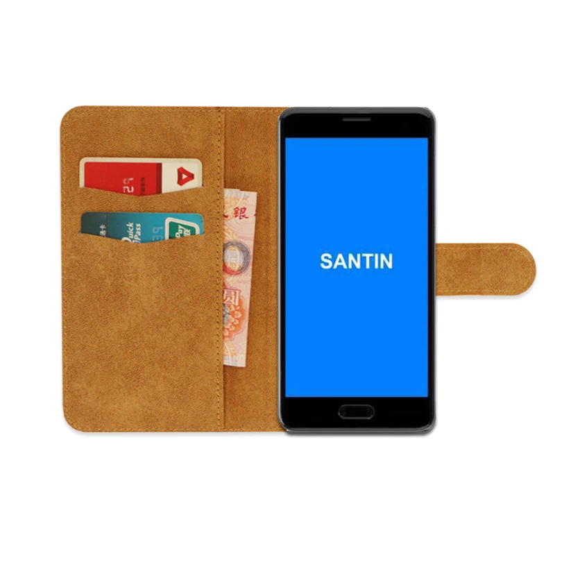 SANTIN# Candy U7 роскошный кожаный эксклюзивный нескользящий флип-бумажник чехол для SANTIN# Candy U7 Ультратонкий чехол для телефона, чехол для книги