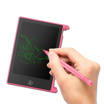 

New Arrival 4.5-inch Portable LED Drawing Board Learning & Education Toys For Kids/Children's Electronics Painting Board Gift