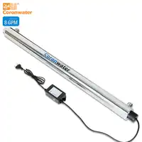 Coronwater SS304 8 GPM UV Sterilizer Disinfection System CE, RoHS for Water Purification SEV-5885