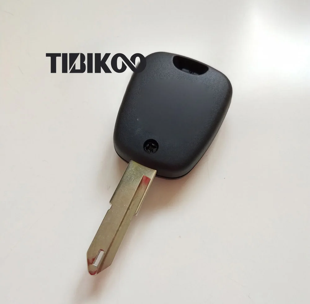 Замена ключеник исправление для Peugeot 206 удаленных Оболочки 2 Пуговицы Болванки для ключей для Citroen C2
