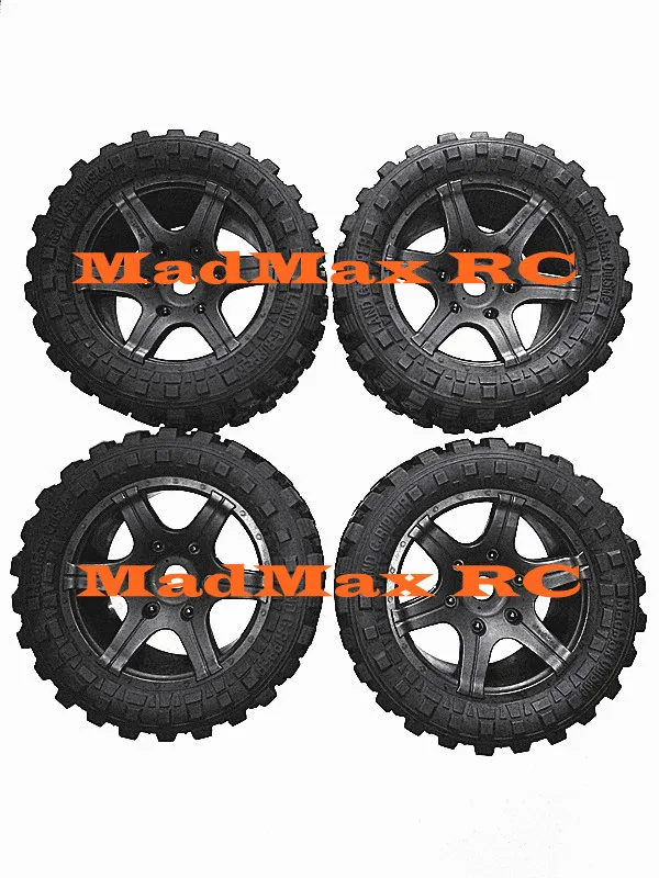 MADMAX размеры колес и шин 211x104 мм) для 1/5 TRAXXAS XMAXX X MAXX 6S 8S набор из 4 шт.|Детали