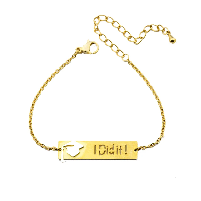 Браслет женский длинный из нержавеющей стали золотистый 10 шт.|pulseras mujer|bracelet