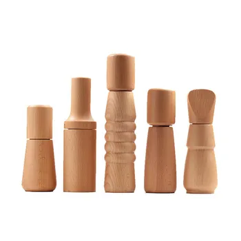 

Wooden Pepper Grinder Pepper Mill Manual Beech Mill for Spices 5 Styles Ceramic Mill