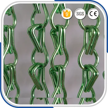 

alibaba China free shipping chain link door fly screen