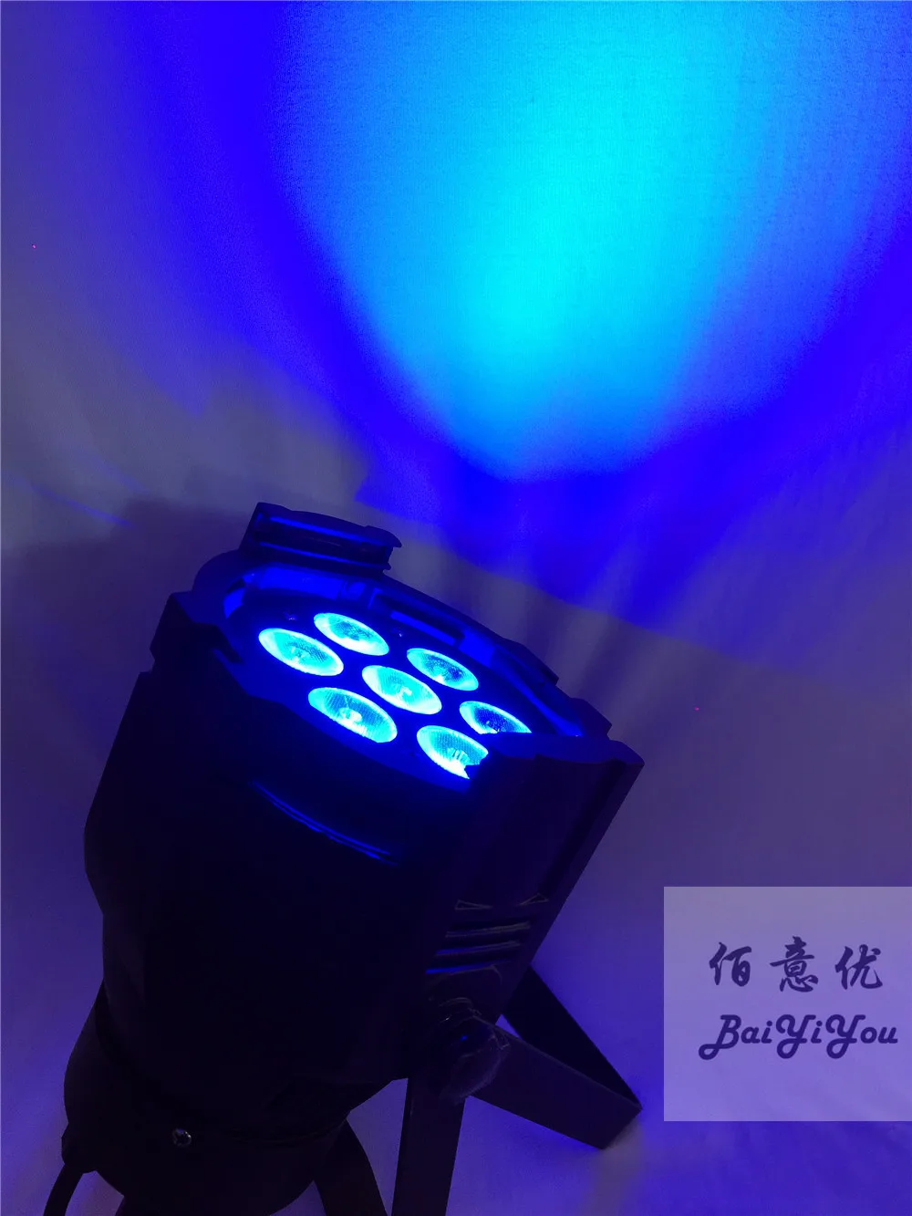 8 шт./лот Лидер продаж супер Brithness 7 штук высокое Мощность 18 Вт RGBWA+ УФ 6In1 DMX 6/10CH светодиодный мини-прожектор PAR свет этапа с помощью-крутящий момент