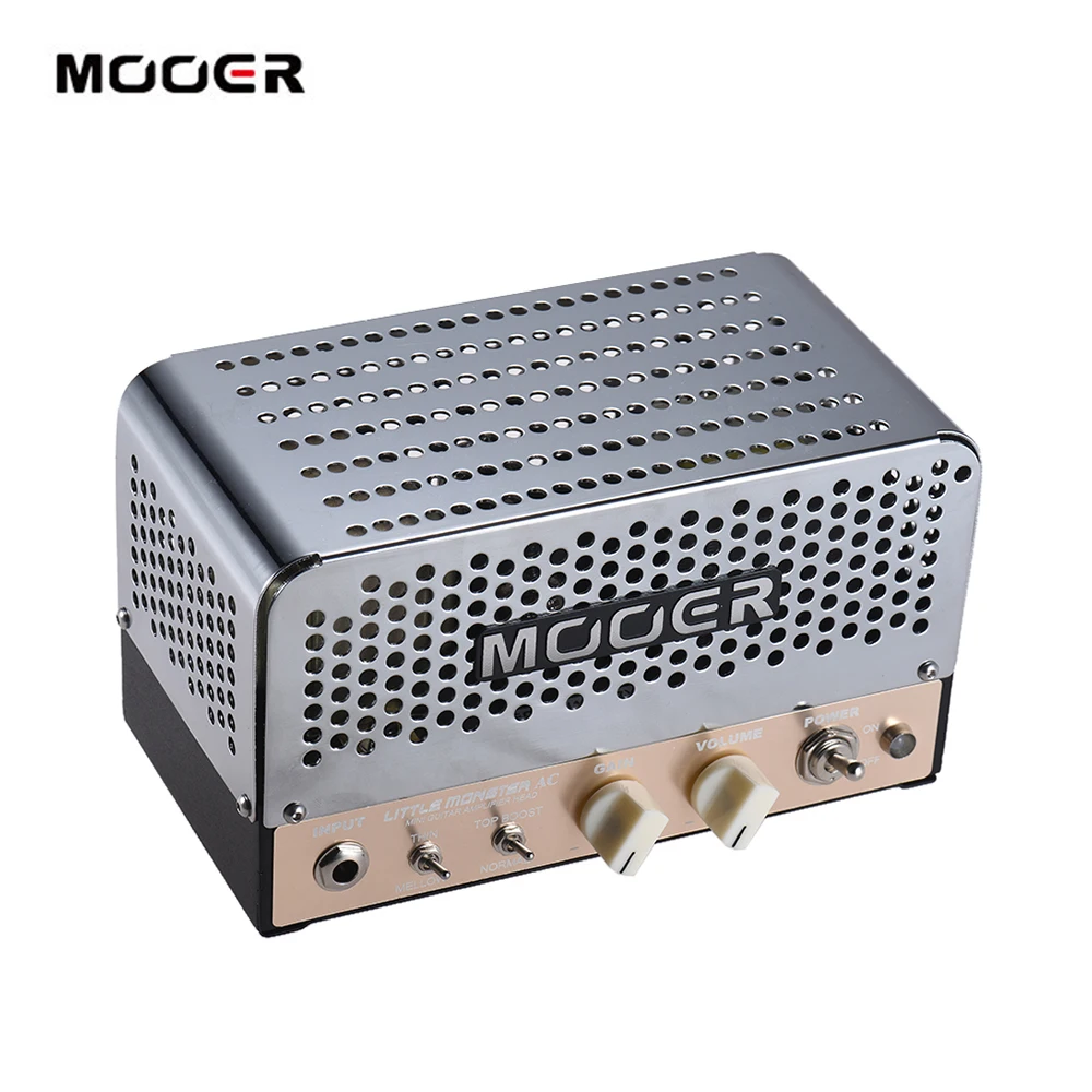 MOOER в стиле Маленький Монстр AC мини 5 Вт труба гитара Amp головка усилителя ECC8 (12AX7)