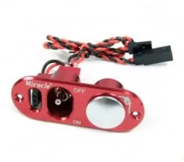 

Miracle Product! Single Power Switch with Fuel Dot Blue Color