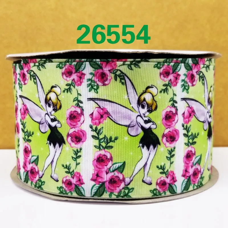 50 ярд Мультфильм Спорт напечатанный grosgrain ленты 26559 - Цвет: 26554