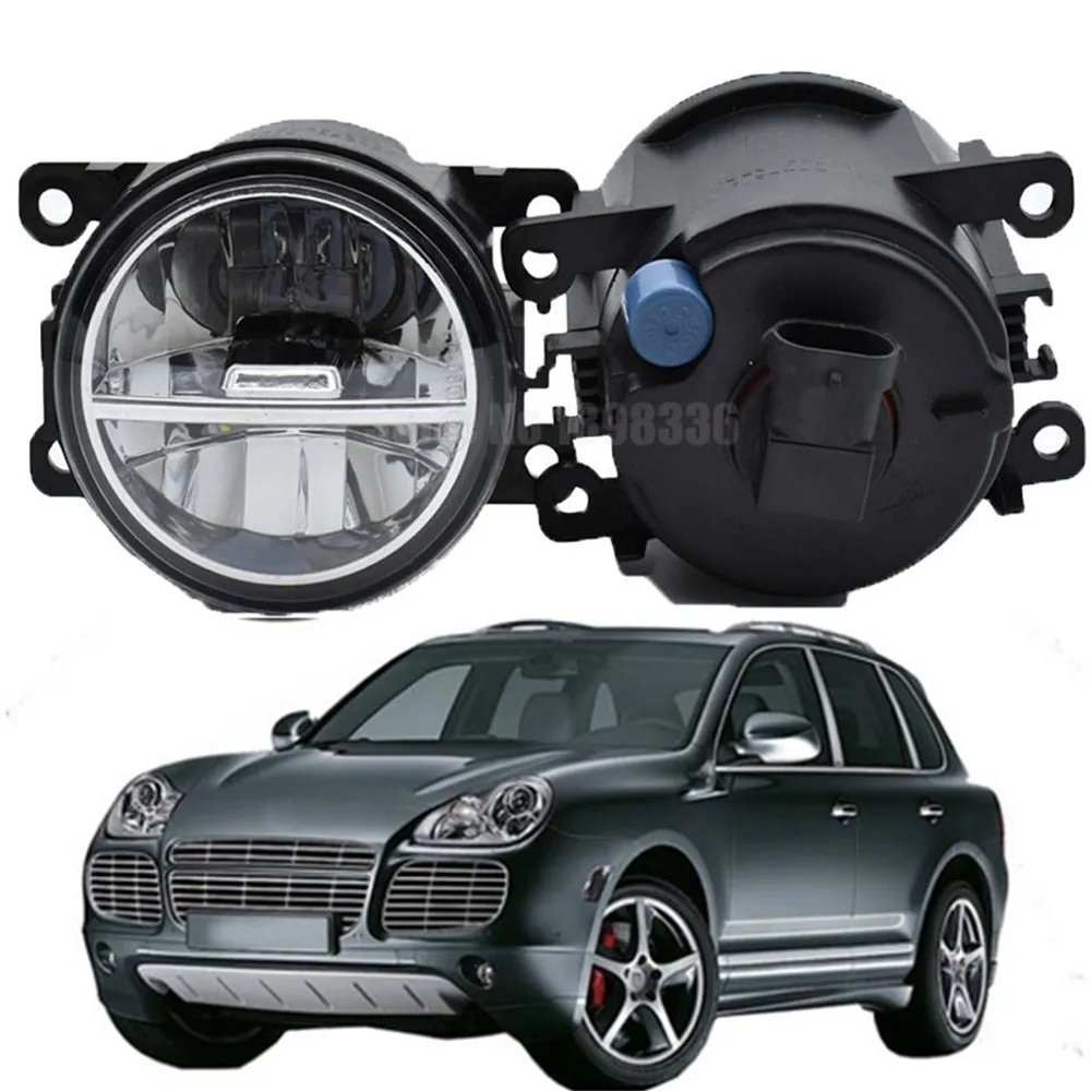 

2pc Angel Eyes Car styling front bumper LED fog Lights high brightness fog lamps 1set For PORSCHE CAYENNE (955) 2002-2015