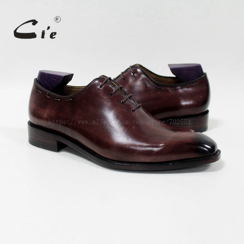 Bezerro 100 Homens Respirável Artesanal Macky De Praça Genuíno 13 Dos casual Couro Plain 08 Cie Ox Pátina Sola Oxford Toe Vestido Marrom q0PXf0wt