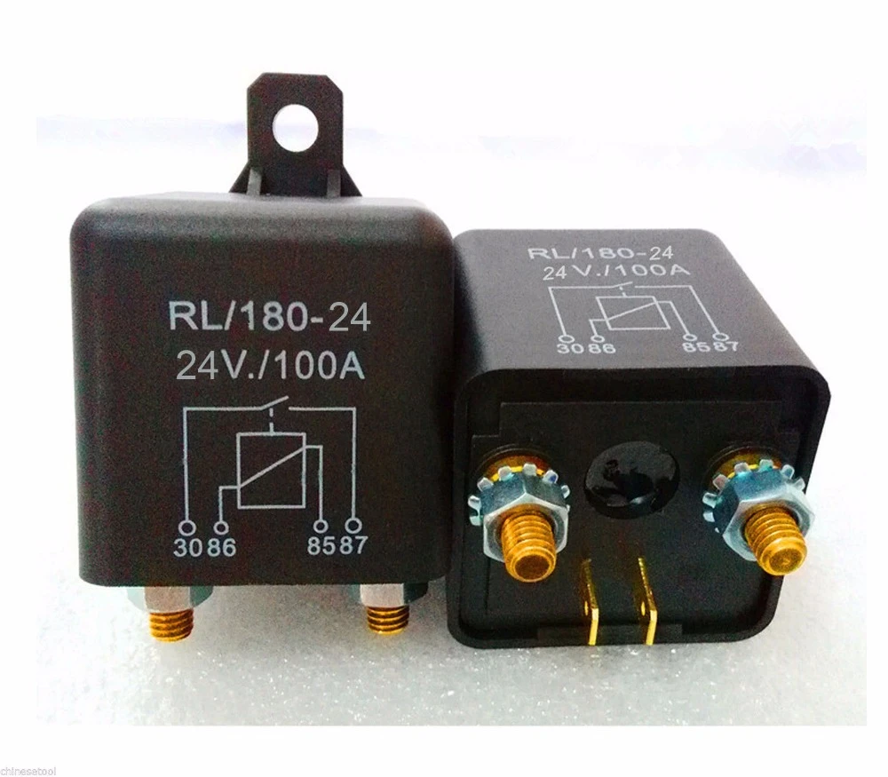 1pc New DC 24V 120A Heavy Duty Split Charge ON/OFF Relay Car Truck Boat 