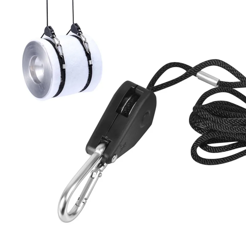 Pair Of 1/8" Heavy Duty Rope Hangers Rhino Camping