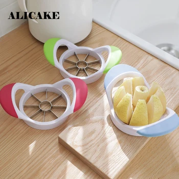 

Stainless Steel Cutter Apple Coupe Pomme Fruit Splitter Separator Tools Divider Peeler Easy Ketchen Tools
