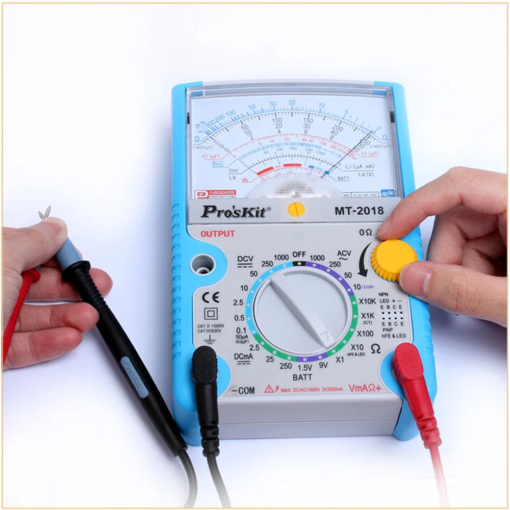 Po'sKit MT-Pointer Тип мультиметр стандарт безопасности Профессиональный ом тестер Измеритель постоянного тока AC напряжение Механические тестеры