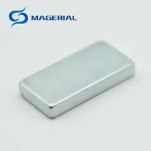 24pcss ndfeb bloco de ímã 20x10x3mm bloco forte neodímio ímãs permanentes terras raras grau n42 nicuni chapeado