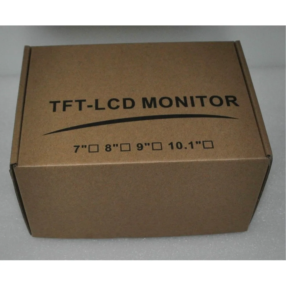 Автомобильный детектор D sub Hdmi Vga Av вход Hd монитор 7 дюймов светодиодный Usb