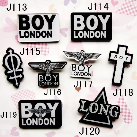 

(MIN MIX ORDER IS $10Free shipping )New arrival HARAJUKU badge HARAJUKU brooch star badge fans boy london pin fashion gift 023