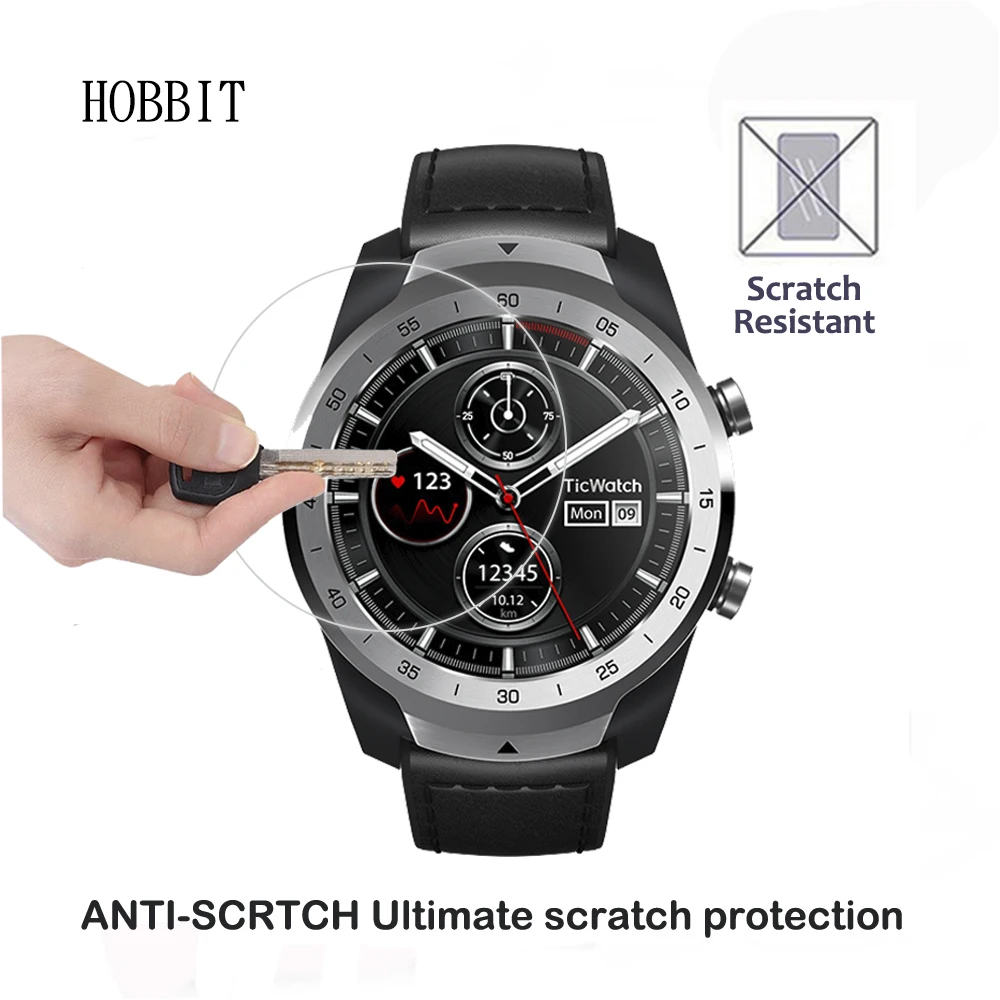 Для смарт часов Ticwatch Pro 0 3 мм 2.5D 9H прозрачное закаленное стекло Защита экрана